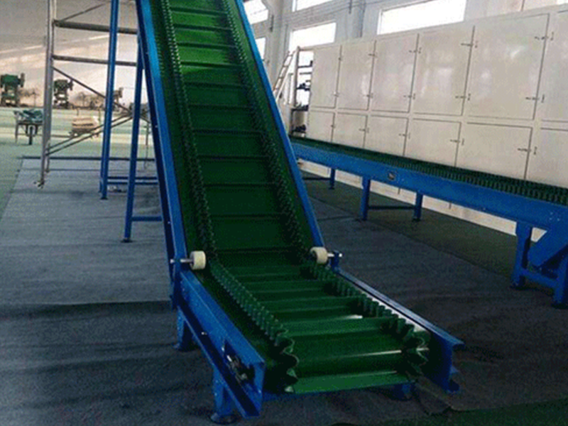 Fixed climbing belt conveyor Fixed climbing belt conveyor