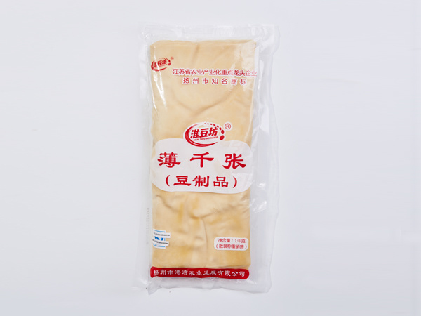 薄千張  
