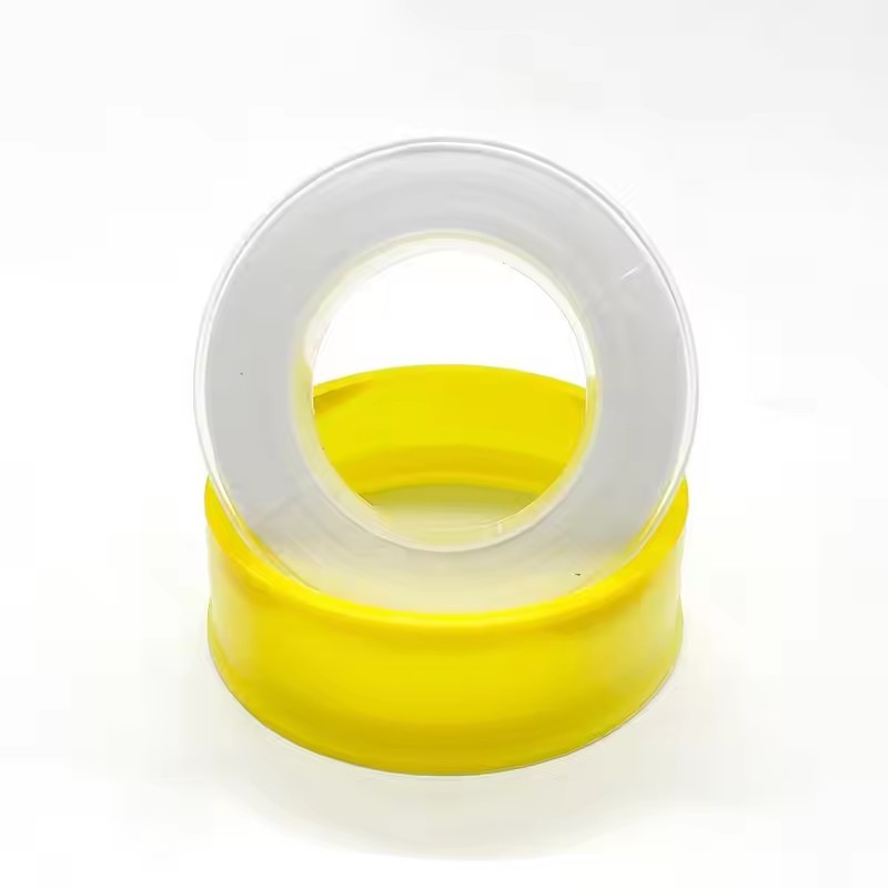 High Temperature Double Sided Tape Yellow Ptfe Thread Seal Tape Ptfe Tape for Gas Pipe