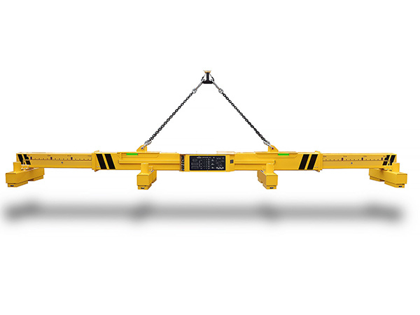 Telescopic beam electric permanent magnet suspension tool