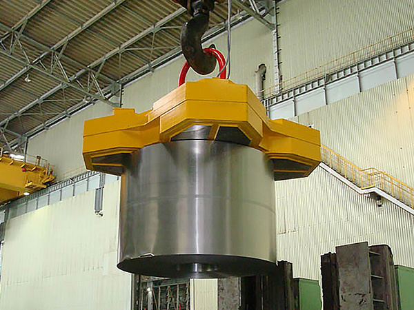Steel belt coil permanent magnet suspension tool