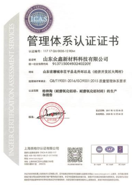 Management System Certificate Management System Certificate
