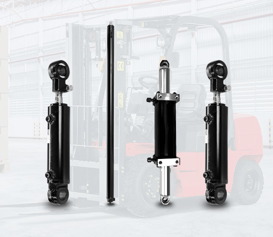 Small tonnage forklift hydraulic cylinders