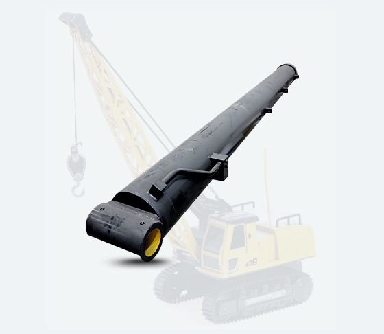 Hydraulic cylinder of telescopic crawler crane