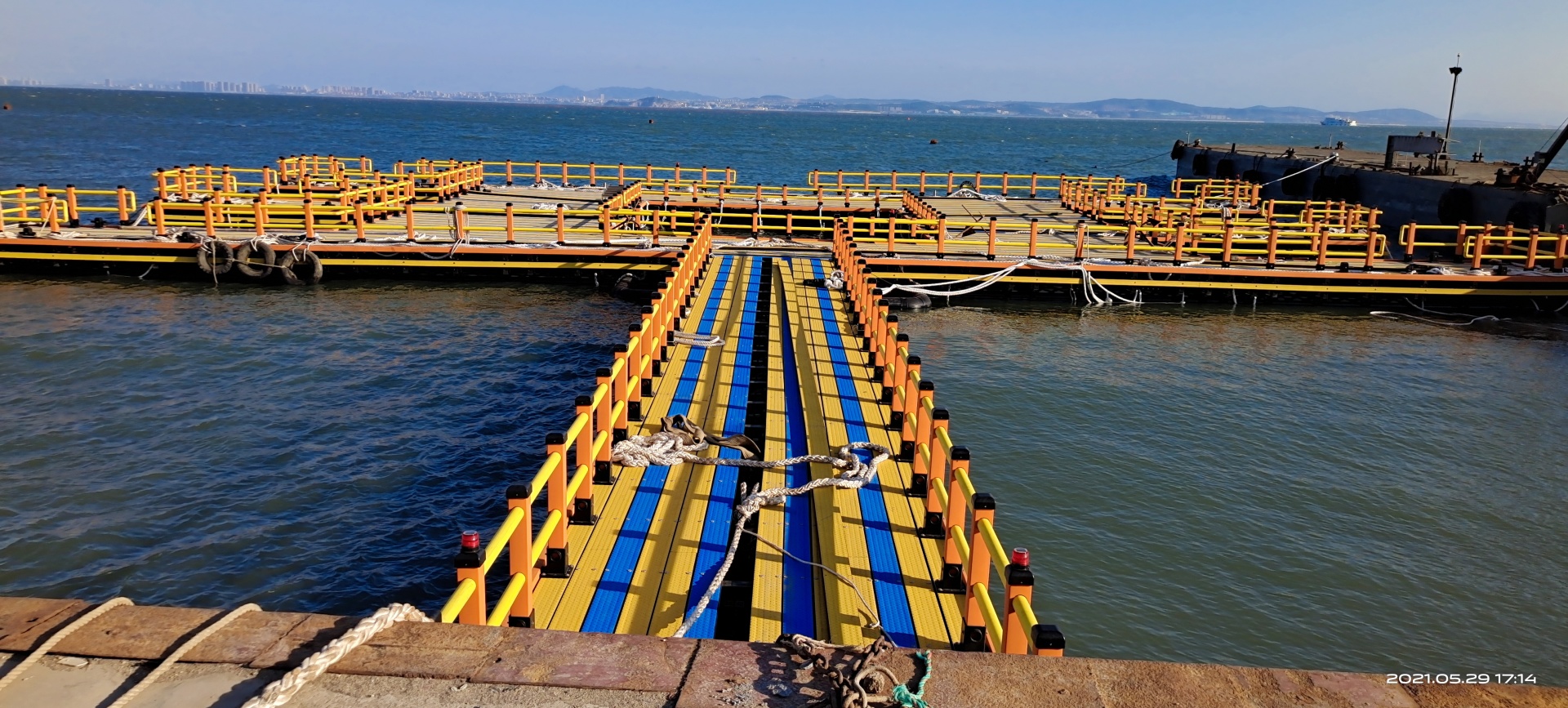 Long Island Hongxiang Sea Treasures Floating Pier Platform