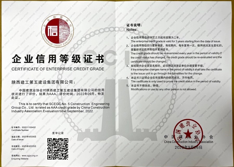 信用等級(jí)證書 信用等級(jí)證書