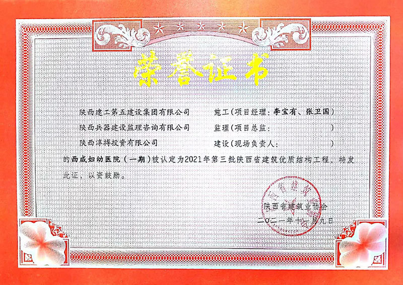 西咸婦幼醫(yī)院(一期) 西咸婦幼醫(yī)院(一期)