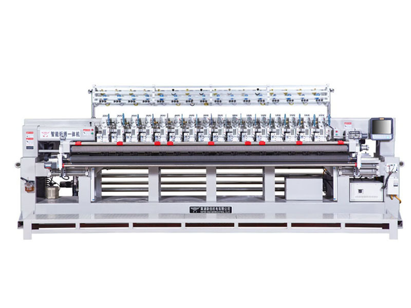 Characteristics of high-speed motor driven independent needle bar driven computerized embroidery machine