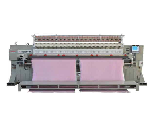 Quilting and embroidery machine