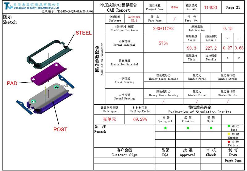 CAE Report for Landrover Project