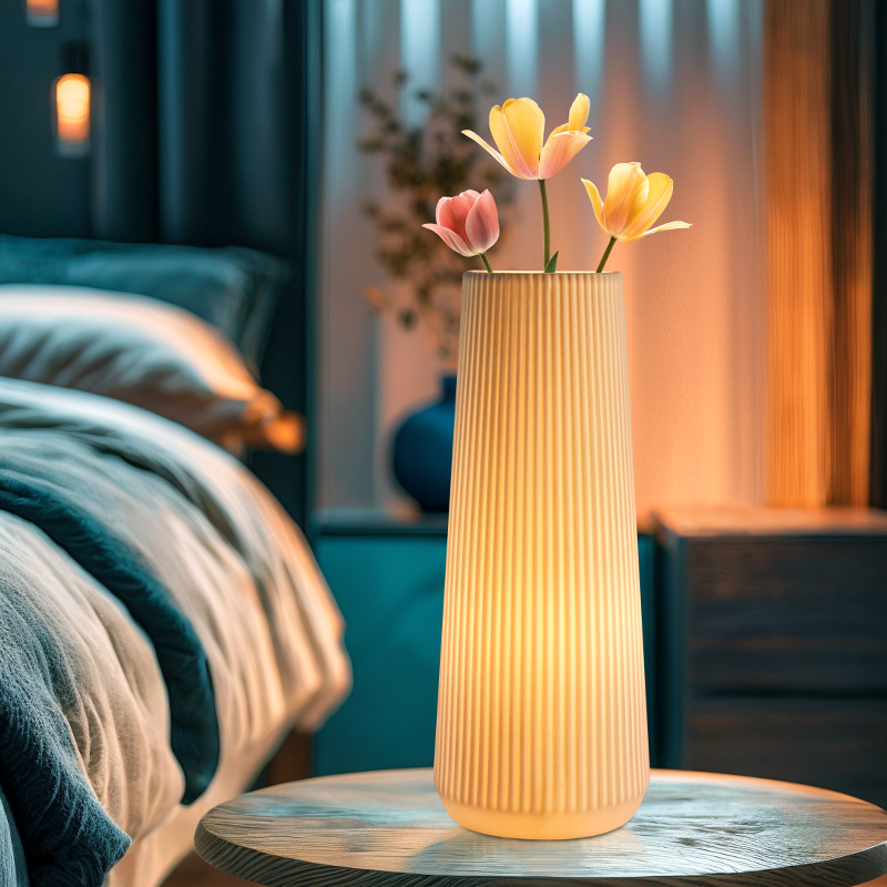 Factory Wholesale OEM/ODM Wholesale Restaurant Hotel Lobby Living Room desk lamp porcelain table decor light luxury bedside decorative ceramic table lamp  D201-36(L)
