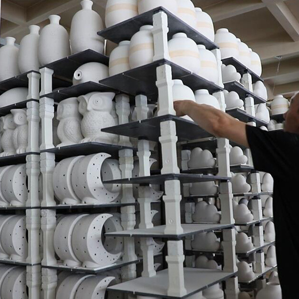 7/Load into the kiln for fring