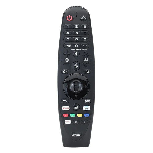 VIRCIA New IR AKB75855501 MR20GA Replaced Remote Control for 2020 LG Smart TV OLED, Nano Cell and 4K UHD Models with Netflix and Prime Video Hot Keys [NO Voice Magic Pointer Function]