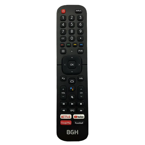 VIRCIA New IR ERF2M60B Remote Control Fit for Hisense Smart 4K TV 65H8F 50H8F 65H9F 55H9F 55H8F 43H6570F 50H6570F 55H6570F 65H6570 55H9020F 55H9030F with Two Batteries (Without Voice Function)