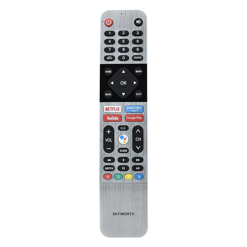 VIRCIA Replace Remote Control for 539C-268923-SW-V1 for Skyworth AI with Nefflix G00glePlay Y0uTube Voice Assistant Blutooth BLE IR Controller