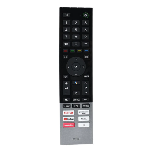 VIRCIA Voice Bluetooth Remote Control fits for Toshib a CT-95028 CT-95027 CT-95024 CT-95021 43C350KP 43E350KP 55E350KP 65C350KP 4K Ultra HD Smart LED Google TV