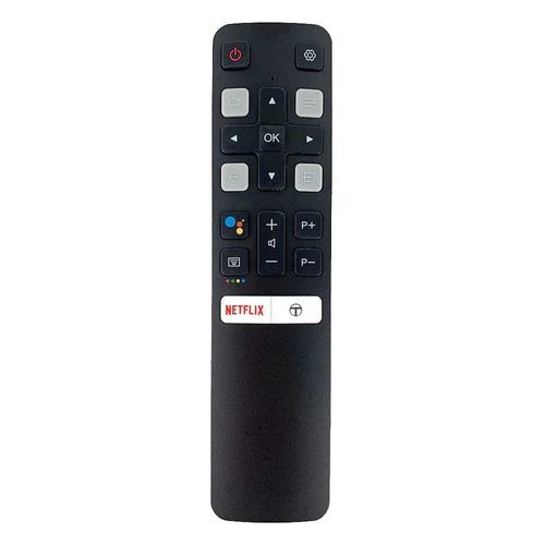 VIRCIA New RC802V FUR6/7 Voice Mic Remote Control for TCL 4K UHD AI Android Smart HDTV TV 43P715 50P715 40S615 50P715 43P8M 50P8M 43S6800FS 32S65A 50P8S