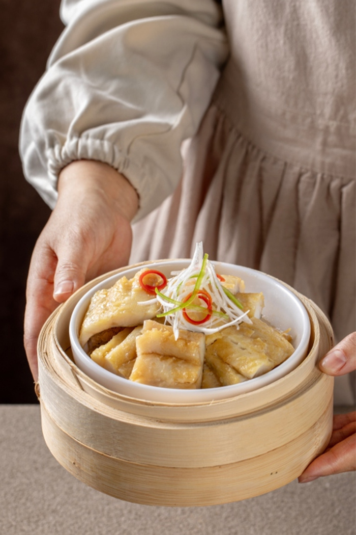 清蒸鱈魚段