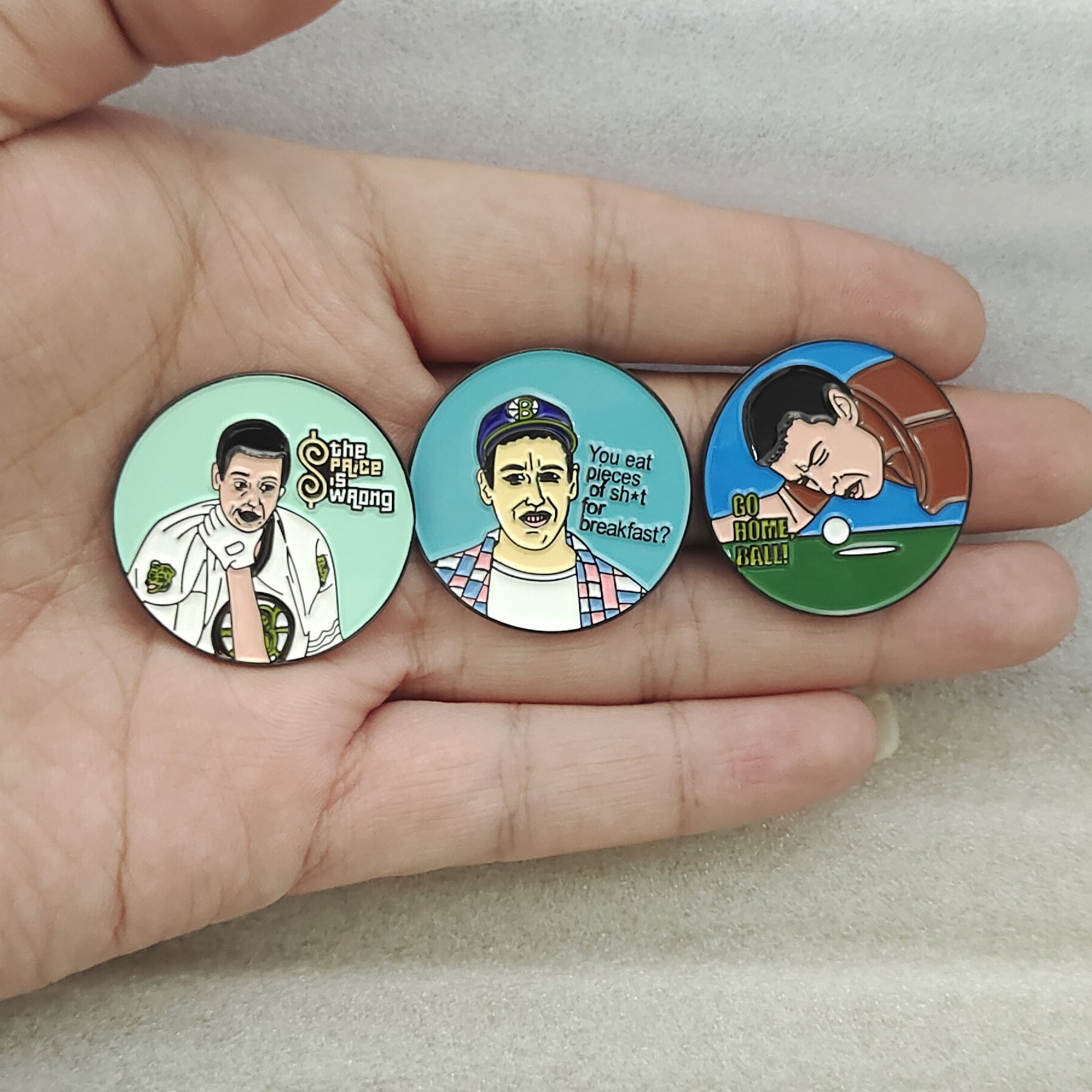 Happy Gilmore Golf Ball Marker Designs
