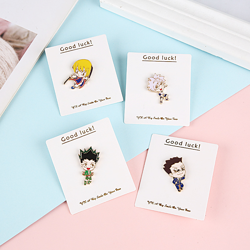 Custom Sort Hard Enamel Pins with Backing Card