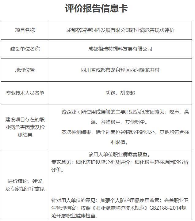 成都格瑞特饲料发展有限公司