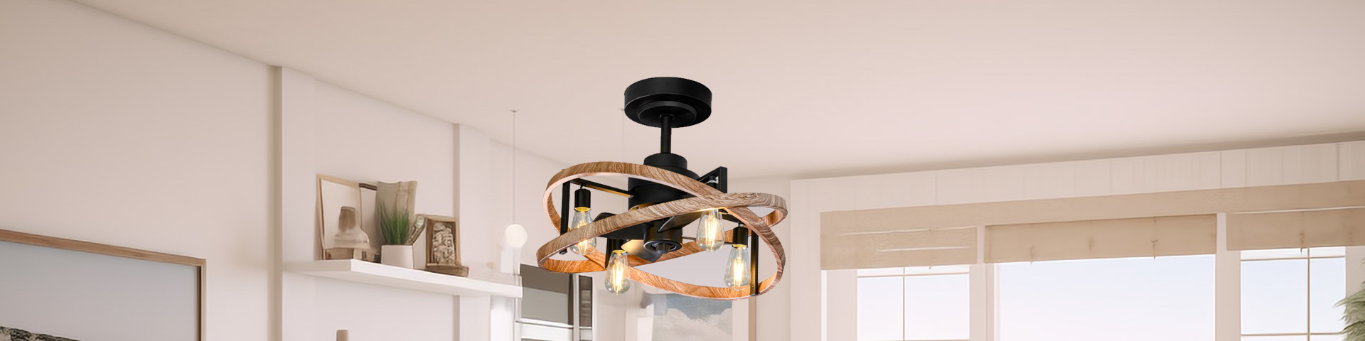 Ceiling Fan with Light Kit