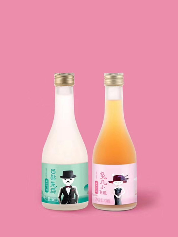 白熊和兔几礼盒300ml