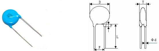 CT7 AC ceramic capacitor