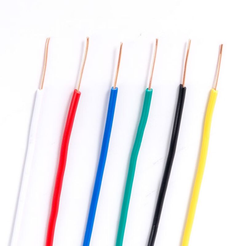 Electronic connecting wire UL1011 single core PVC insulated copper conductor