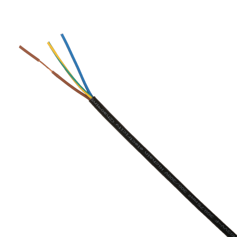 Electronic cable H03VV-F EU certified sheathed cable Electronic connection cable Control cable