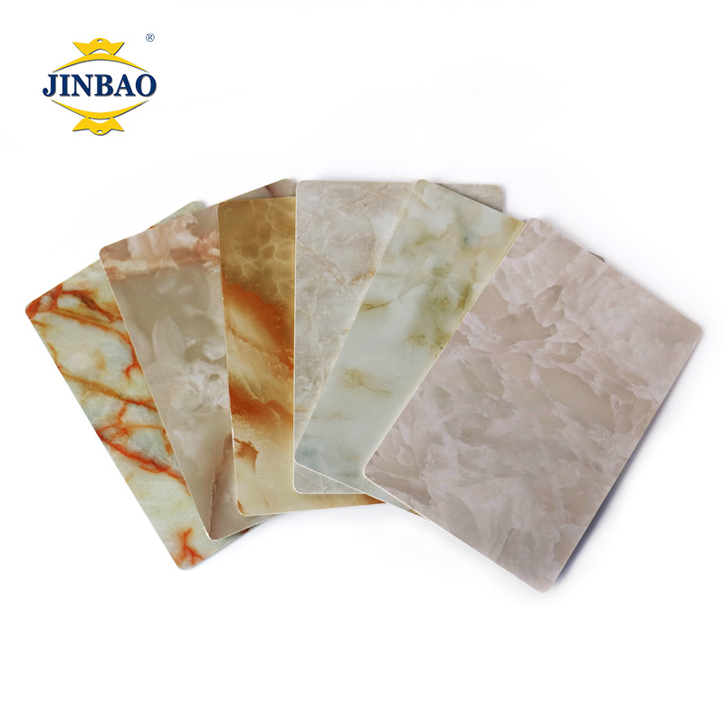 Folha plástica pvc faux marble