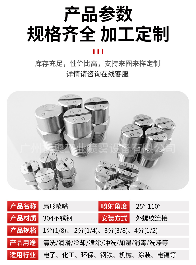扇形噴嘴