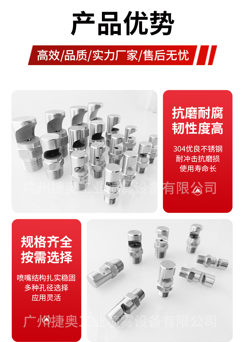 廣角扇形噴嘴