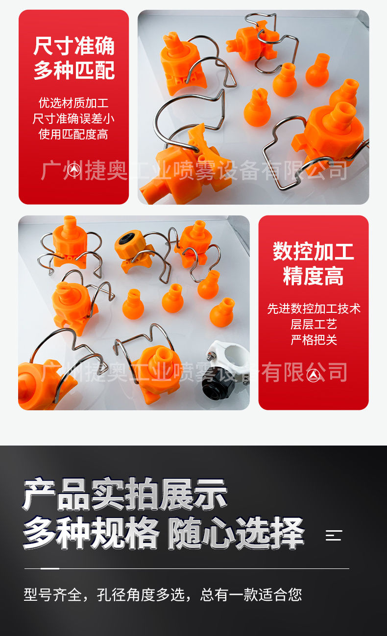 夾扣噴嘴