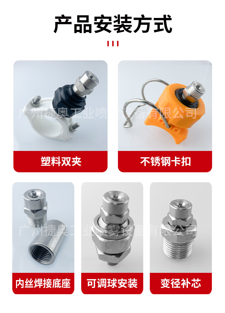 廣角實心錐噴嘴