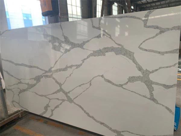 Calacatta White Quartz Counter Tops