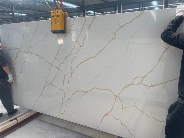 Supreme Quartz Slabs Calacatta Golden Vein