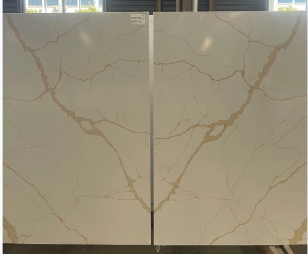 New Calacatta Golden Quartz Slabs