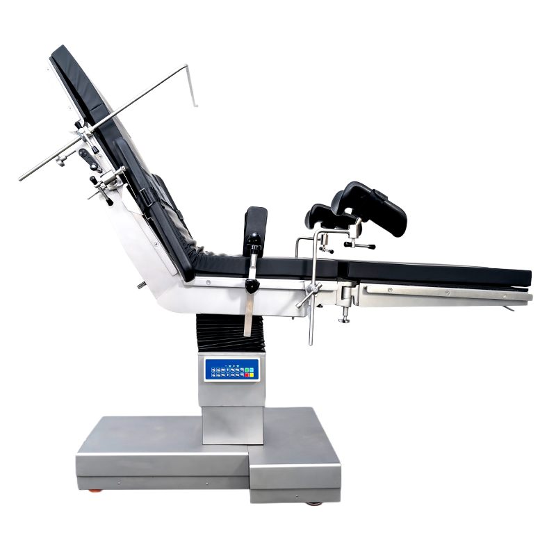 Hydraulic electric operating table