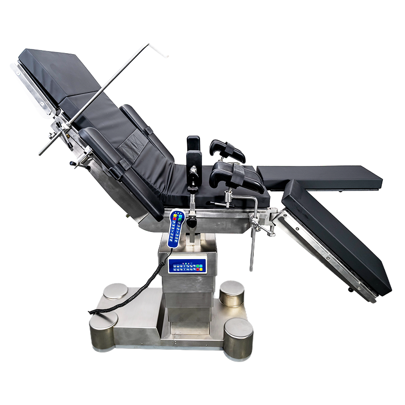 Hydraulic electric operating table
