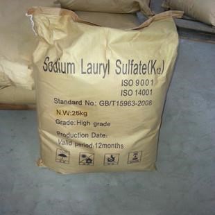 K12 Sodium lauryl sulfate SLS / Sodium dodecyl sulfate SDS CAS 151-21-3