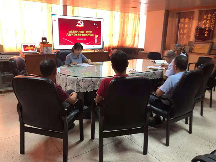 中藝總公司黨委各所屬黨支部組織召開黨史學(xué)習(xí)教育專題組織生活會