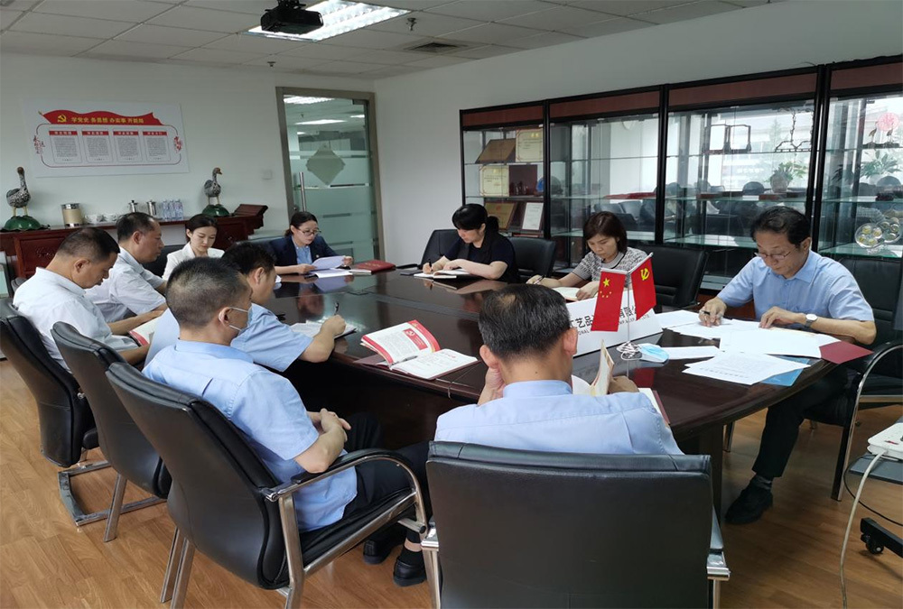 中藝總公司第二黨支部開展專題學(xué)習(xí)習(xí)近平總書記七一重要講話精神