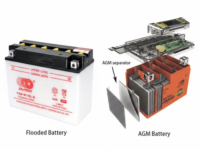 agm vs flooded battery-design