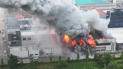 lithium battery accident