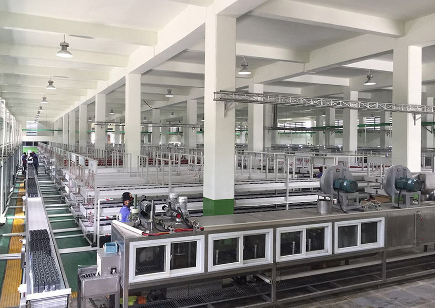 outdo battery India plant production line-top battery manufacturing companies in India