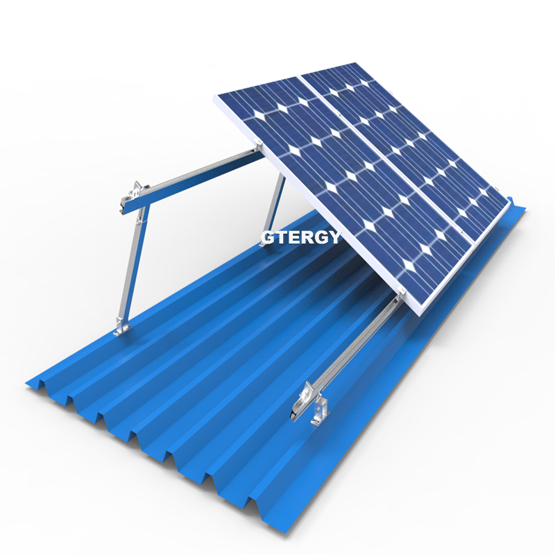 Adjustable Multi-Piece Solar Panel Mounting Brackets