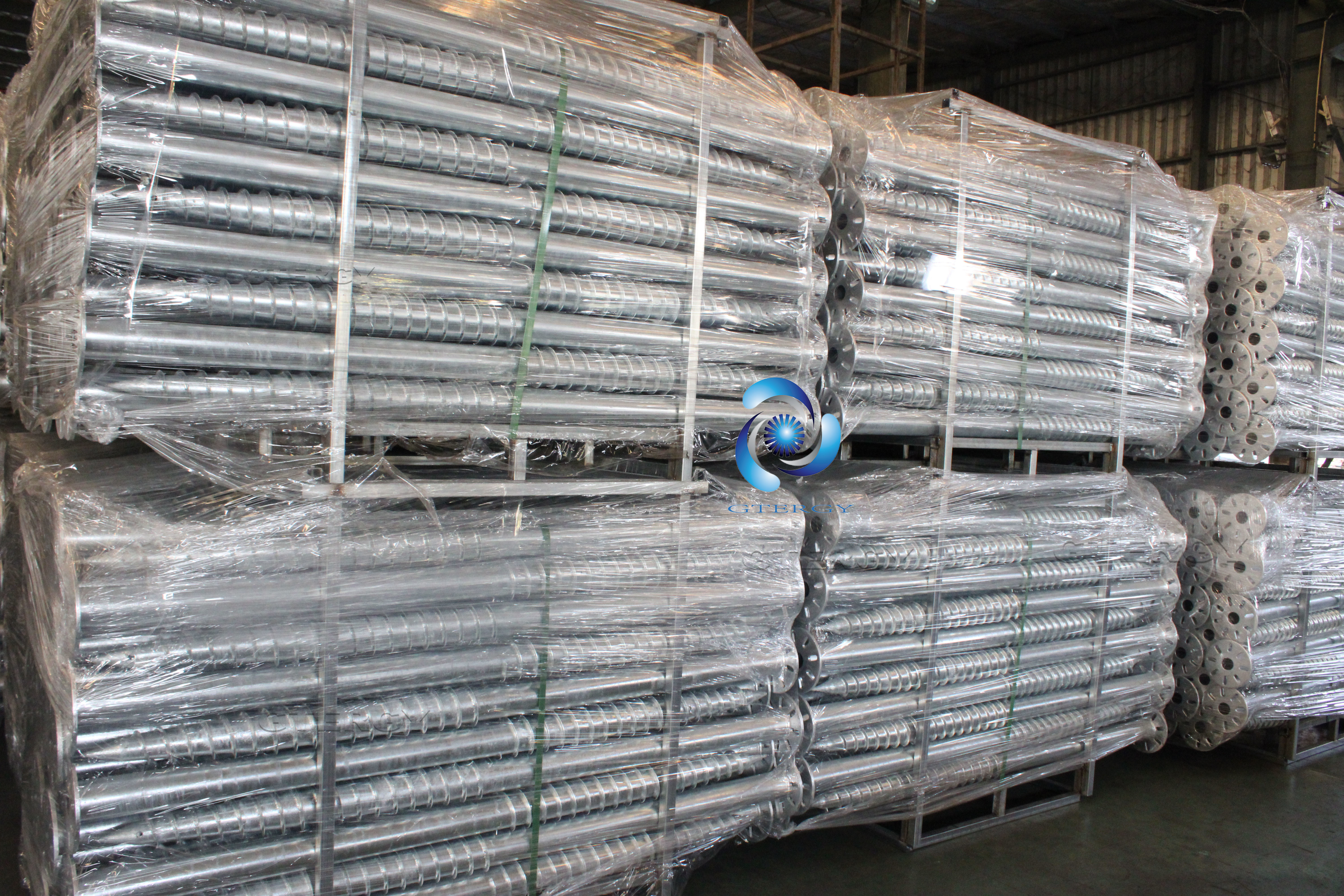 Galvanized Ground Screw Anchor Pile Solar Mounting Ground Screw