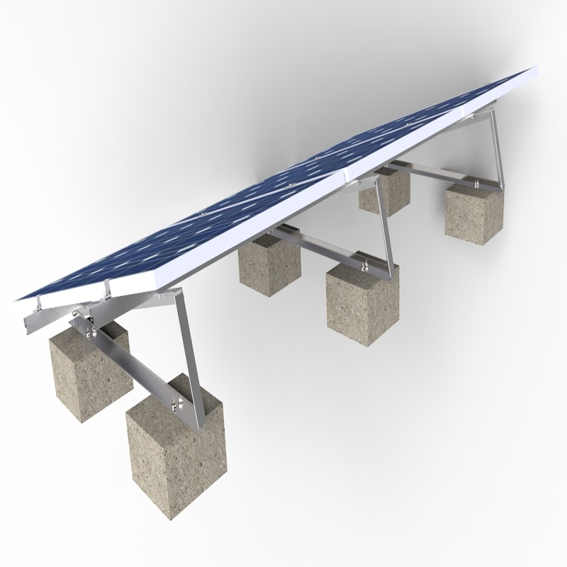 Solar Concrete Flat Mounting System