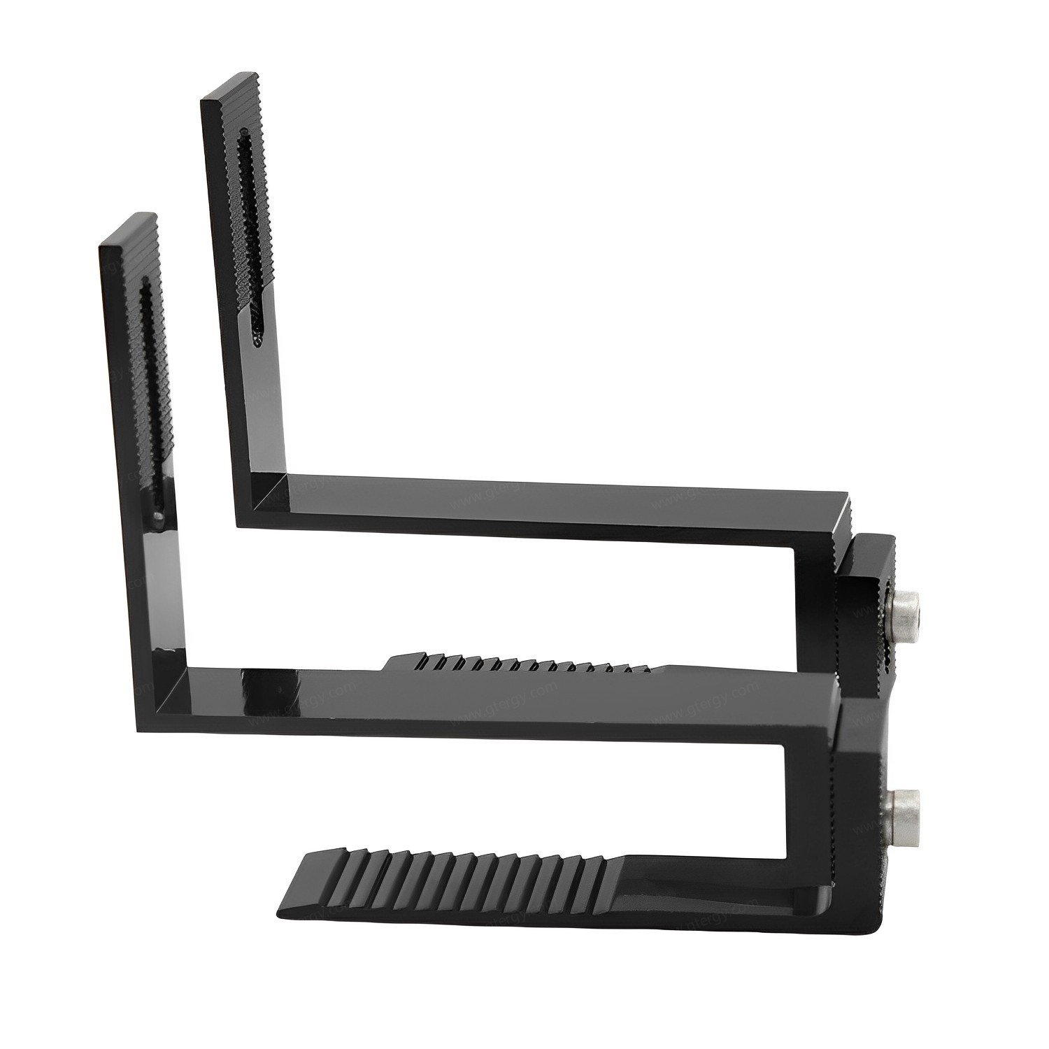 Slimline Solar Panel Tile Roof Mount Hook Aluminum Black Slimline Tile Roof Hook